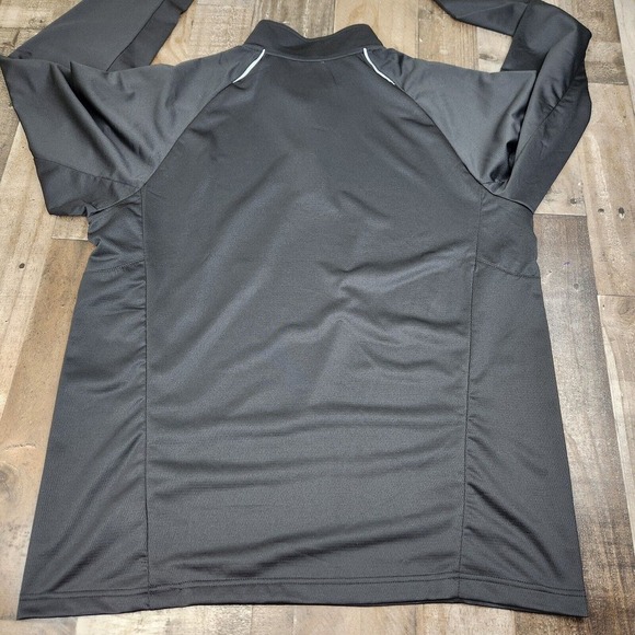 Mens Champion size XL Black 1/4 Zip Lightweight Long Sleeve Active Pullover NEW - Picture 4 of 9